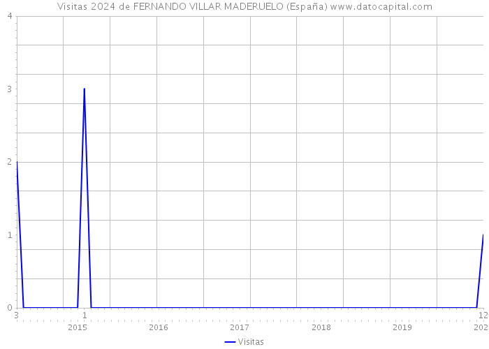 Visitas 2024 de FERNANDO VILLAR MADERUELO (España) 