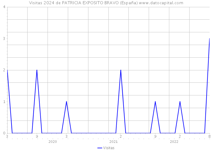 Visitas 2024 de PATRICIA EXPOSITO BRAVO (España) 