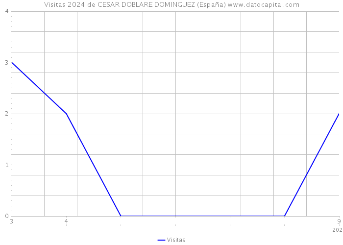 Visitas 2024 de CESAR DOBLARE DOMINGUEZ (España) 