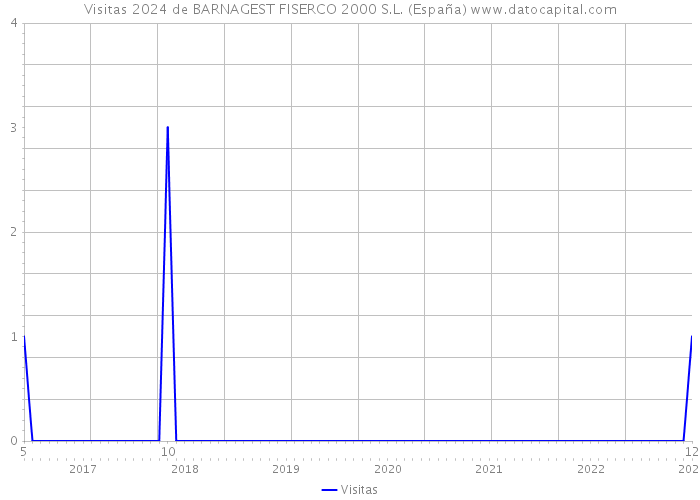 Visitas 2024 de BARNAGEST FISERCO 2000 S.L. (España) 