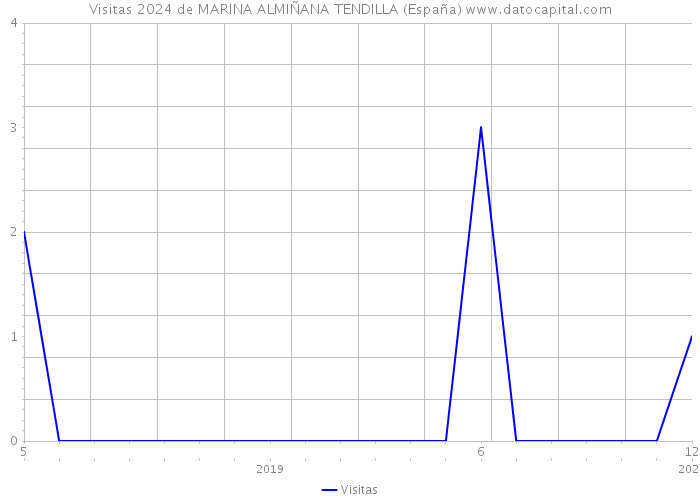 Visitas 2024 de MARINA ALMIÑANA TENDILLA (España) 