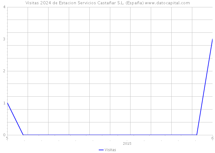 Visitas 2024 de Estacion Servicios Castañar S.L. (España) 