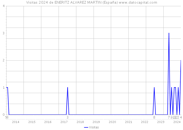 Visitas 2024 de ENERITZ ALVAREZ MARTIN (España) 