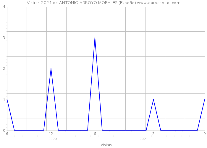 Visitas 2024 de ANTONIO ARROYO MORALES (España) 