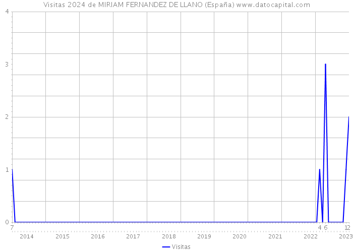 Visitas 2024 de MIRIAM FERNANDEZ DE LLANO (España) 