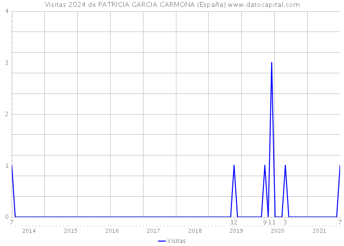 Visitas 2024 de PATRICIA GARCIA CARMONA (España) 