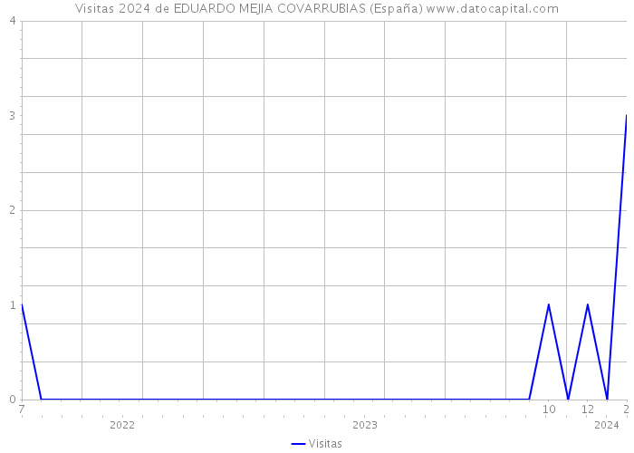 Visitas 2024 de EDUARDO MEJIA COVARRUBIAS (España) 