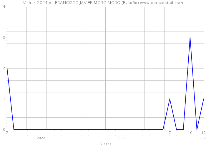 Visitas 2024 de FRANCISCO JAVIER MORO MORO (España) 