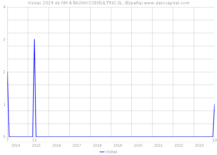 Visitas 2024 de NH & BAZAN CONSULTING SL. (España) 
