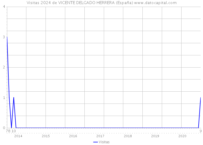 Visitas 2024 de VICENTE DELGADO HERRERA (España) 