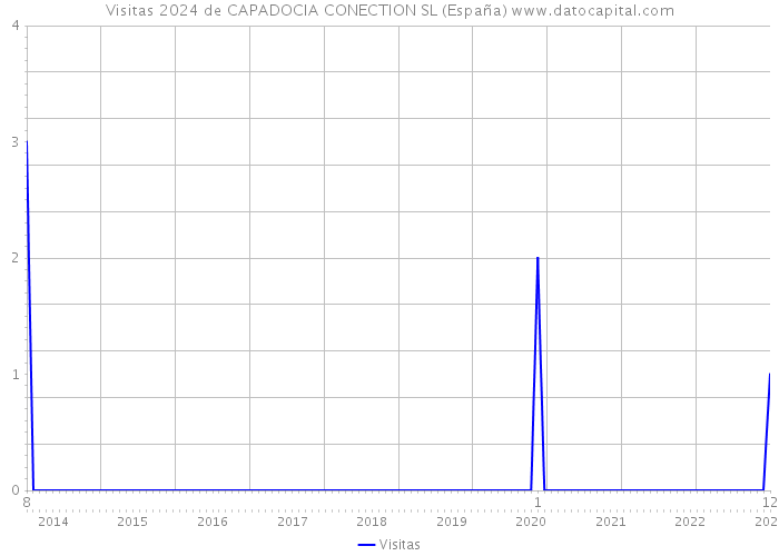 Visitas 2024 de CAPADOCIA CONECTION SL (España) 