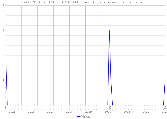 Visitas 2024 de BAGHEERA CAPITAL SICAV SA. (España) 