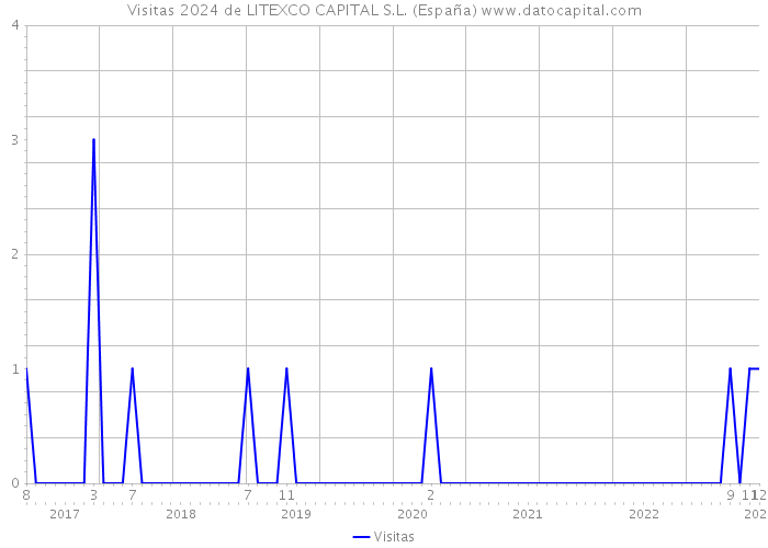 Visitas 2024 de LITEXCO CAPITAL S.L. (España) 