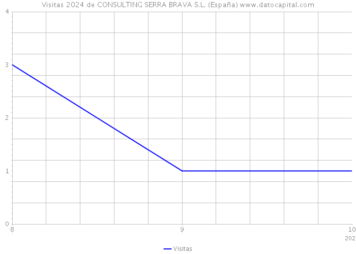 Visitas 2024 de CONSULTING SERRA BRAVA S.L. (España) 