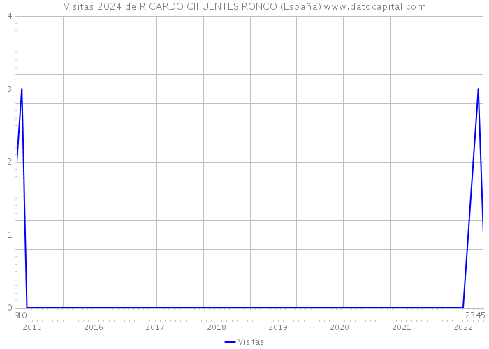 Visitas 2024 de RICARDO CIFUENTES RONCO (España) 