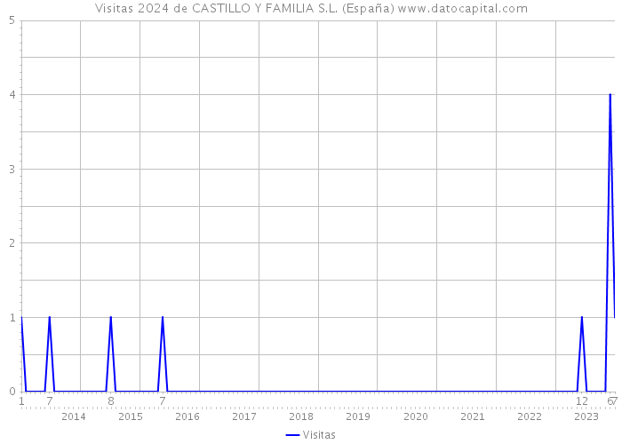 Visitas 2024 de CASTILLO Y FAMILIA S.L. (España) 