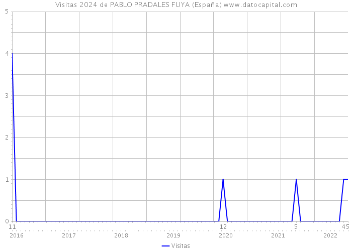 Visitas 2024 de PABLO PRADALES FUYA (España) 