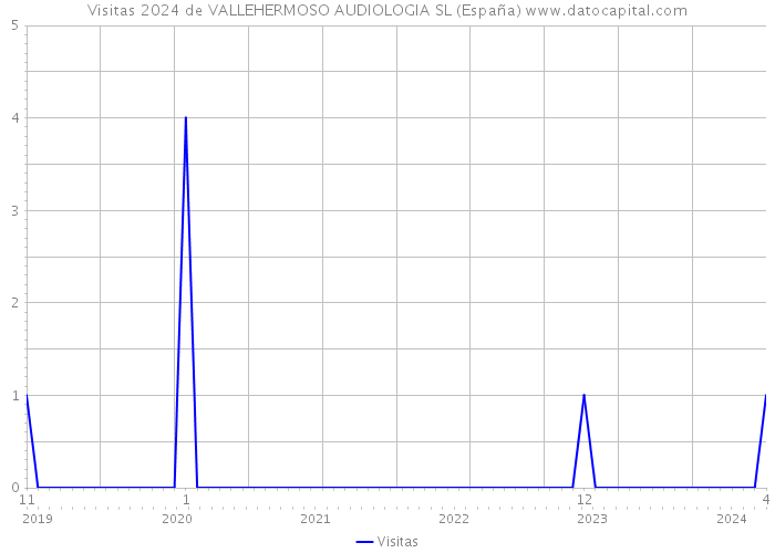 Visitas 2024 de VALLEHERMOSO AUDIOLOGIA SL (España) 