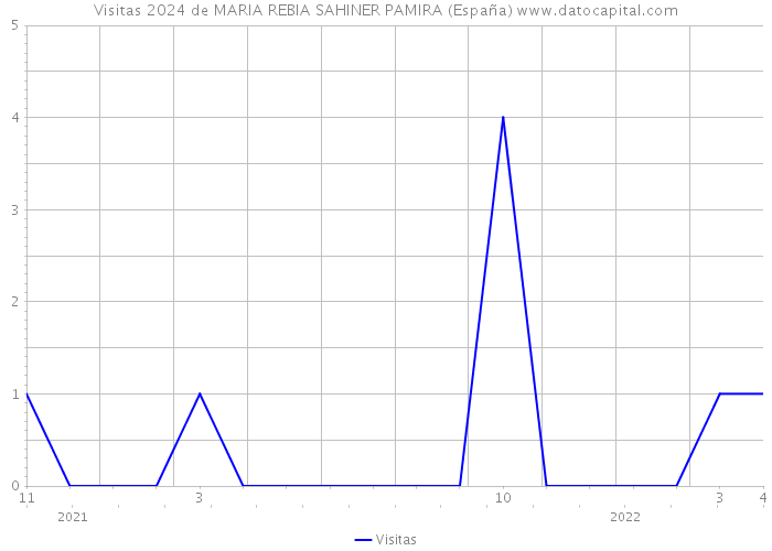 Visitas 2024 de MARIA REBIA SAHINER PAMIRA (España) 