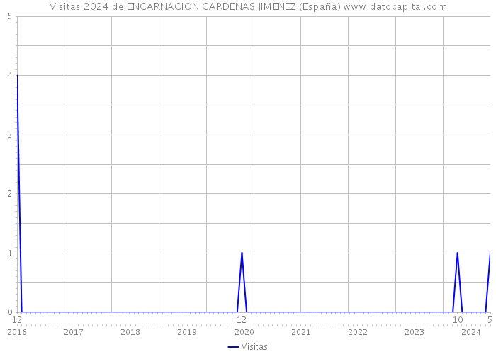 Visitas 2024 de ENCARNACION CARDENAS JIMENEZ (España) 