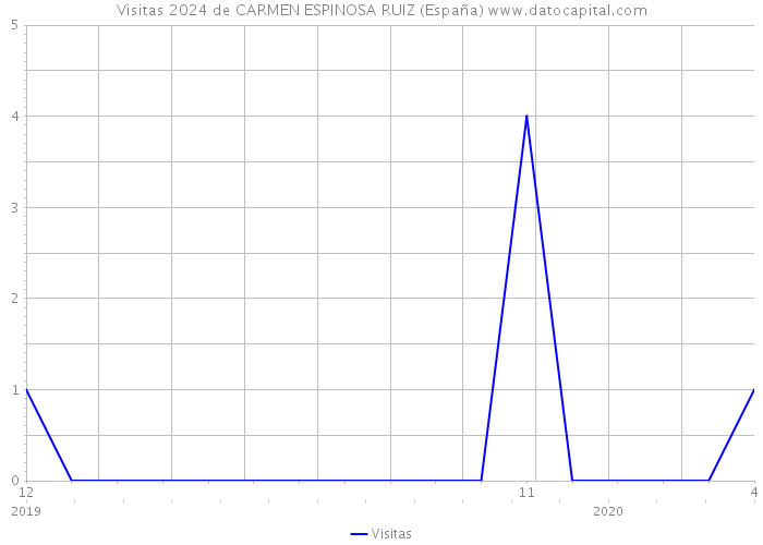Visitas 2024 de CARMEN ESPINOSA RUIZ (España) 