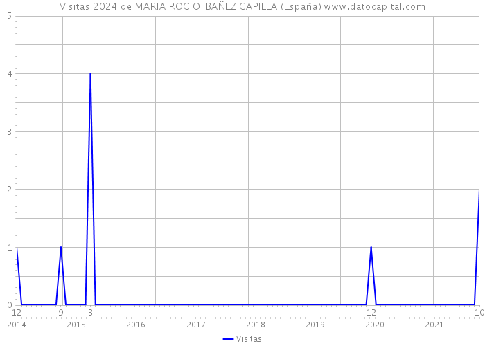 Visitas 2024 de MARIA ROCIO IBAÑEZ CAPILLA (España) 
