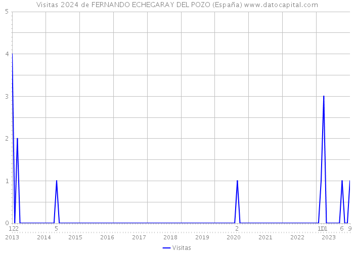 Visitas 2024 de FERNANDO ECHEGARAY DEL POZO (España) 