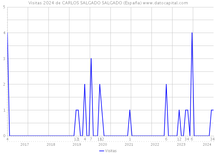 Visitas 2024 de CARLOS SALGADO SALGADO (España) 