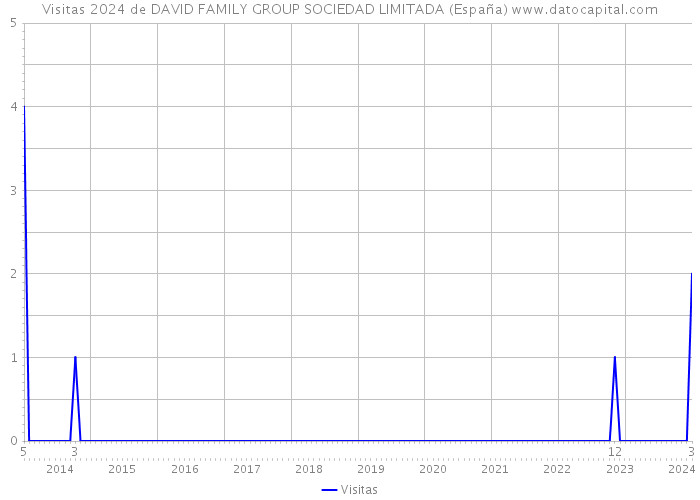 Visitas 2024 de DAVID FAMILY GROUP SOCIEDAD LIMITADA (España) 
