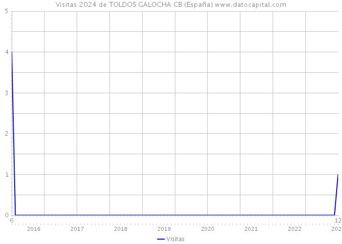 Visitas 2024 de TOLDOS GALOCHA CB (España) 