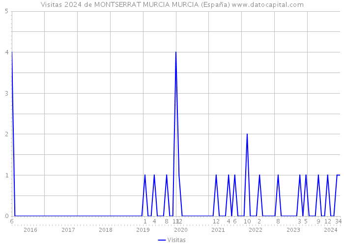 Visitas 2024 de MONTSERRAT MURCIA MURCIA (España) 