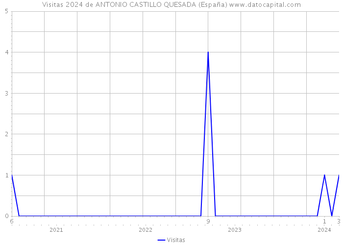 Visitas 2024 de ANTONIO CASTILLO QUESADA (España) 