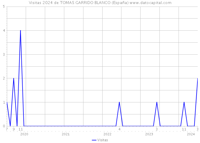 Visitas 2024 de TOMAS GARRIDO BLANCO (España) 