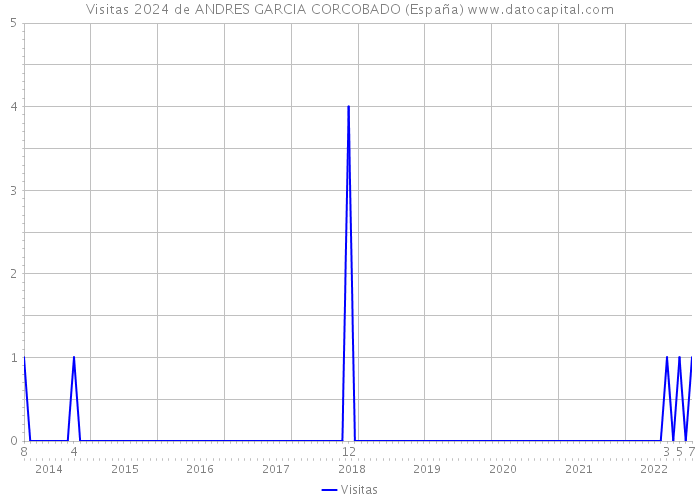 Visitas 2024 de ANDRES GARCIA CORCOBADO (España) 