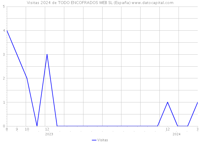Visitas 2024 de TODO ENCOFRADOS WEB SL (España) 