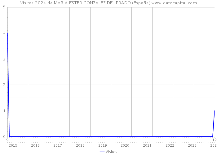 Visitas 2024 de MARIA ESTER GONZALEZ DEL PRADO (España) 