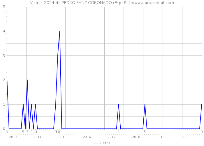 Visitas 2024 de PEDRO SANZ CORONADO (España) 