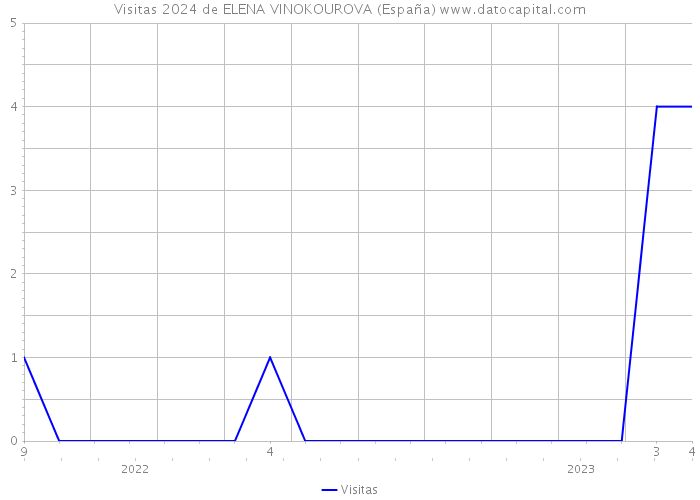 Visitas 2024 de ELENA VINOKOUROVA (España) 
