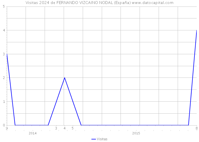 Visitas 2024 de FERNANDO VIZCAINO NODAL (España) 