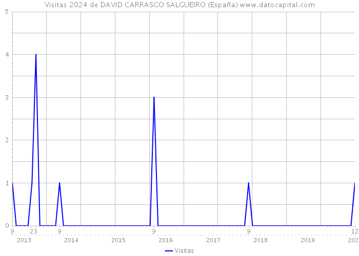Visitas 2024 de DAVID CARRASCO SALGUEIRO (España) 