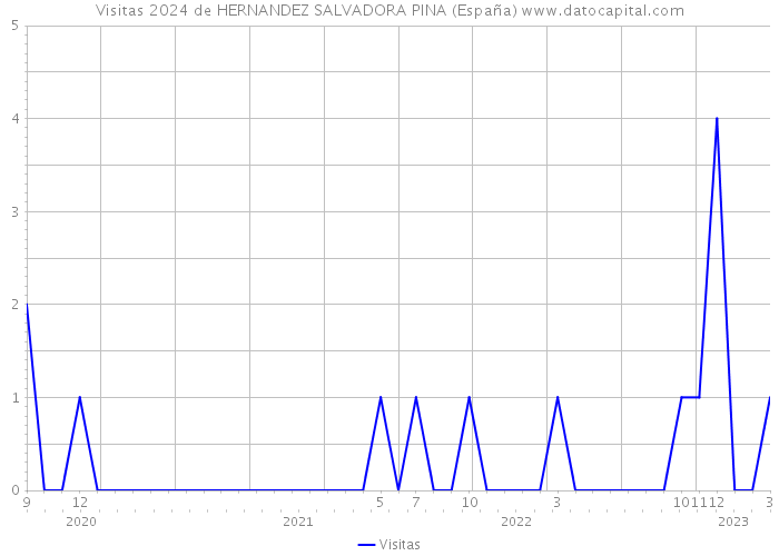 Visitas 2024 de HERNANDEZ SALVADORA PINA (España) 
