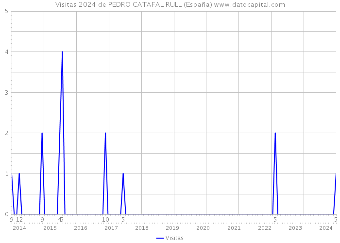 Visitas 2024 de PEDRO CATAFAL RULL (España) 