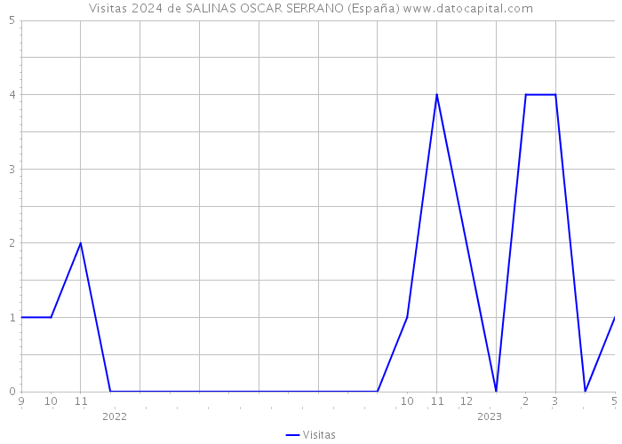 Visitas 2024 de SALINAS OSCAR SERRANO (España) 