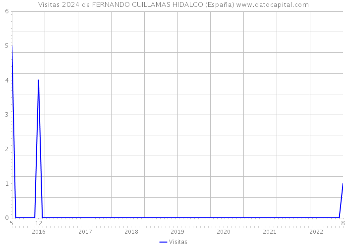 Visitas 2024 de FERNANDO GUILLAMAS HIDALGO (España) 
