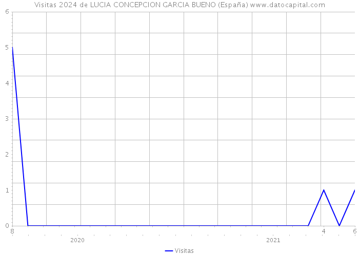 Visitas 2024 de LUCIA CONCEPCION GARCIA BUENO (España) 