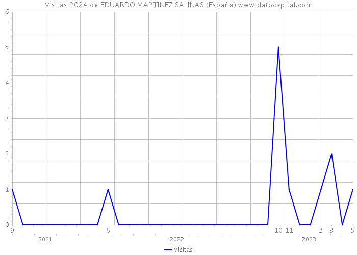 Visitas 2024 de EDUARDO MARTINEZ SALINAS (España) 