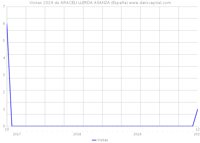 Visitas 2024 de ARACELI LLERDA ASANZA (España) 
