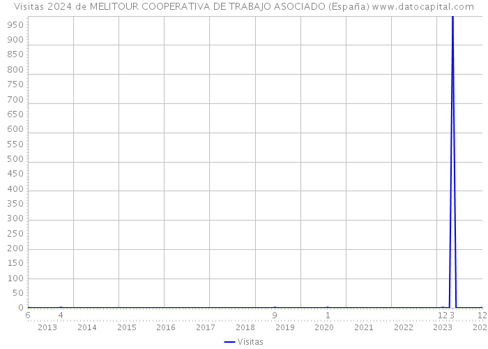 Visitas 2024 de MELITOUR COOPERATIVA DE TRABAJO ASOCIADO (España) 